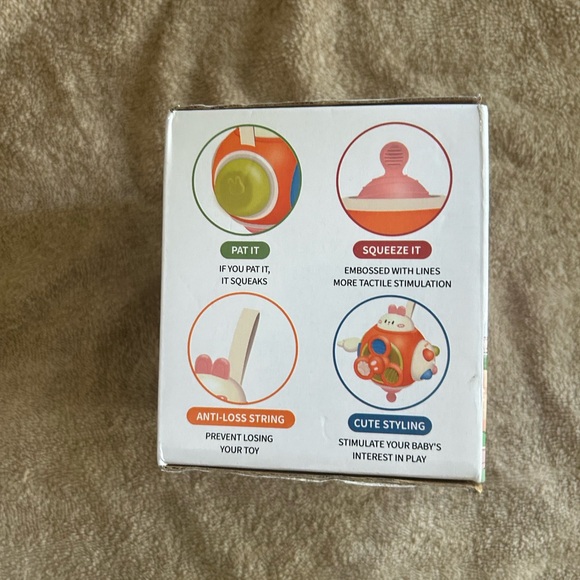 Rabbit🐇Busy Cube 4 Kids🧒🏻Promoting Sensory Learning Engaging Travel🧭Toy - Picture 5 of 11